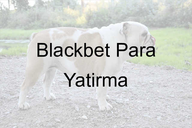 Blackbet para yatırma